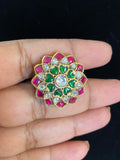 Jadau Kundan Finger Ring | Adjustble Finger Ring