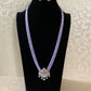 AD Pendant glass Beads Mala Necklace | Indian Necklace