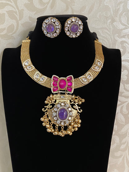 Traditional Kundan necklace | Latest Indian jewelry