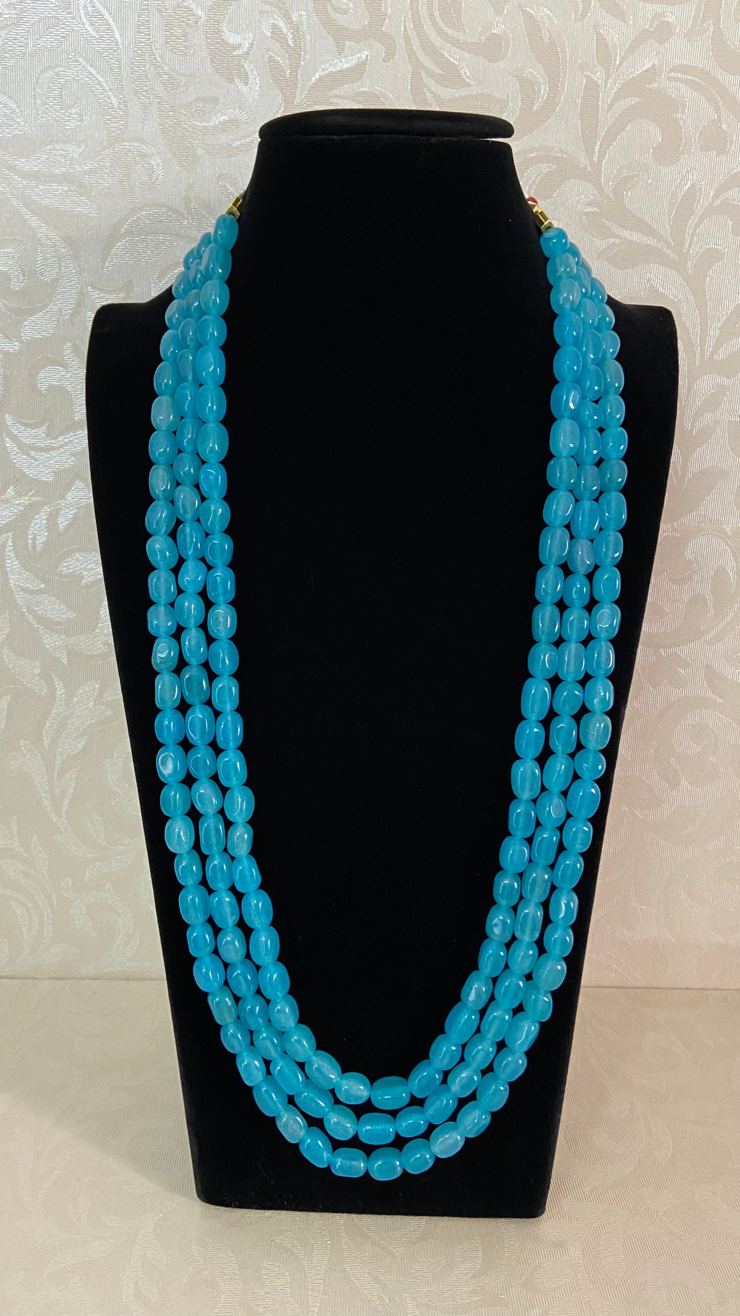Gem Grade Onyx Beads Necklace | Indian jewelry in USA
