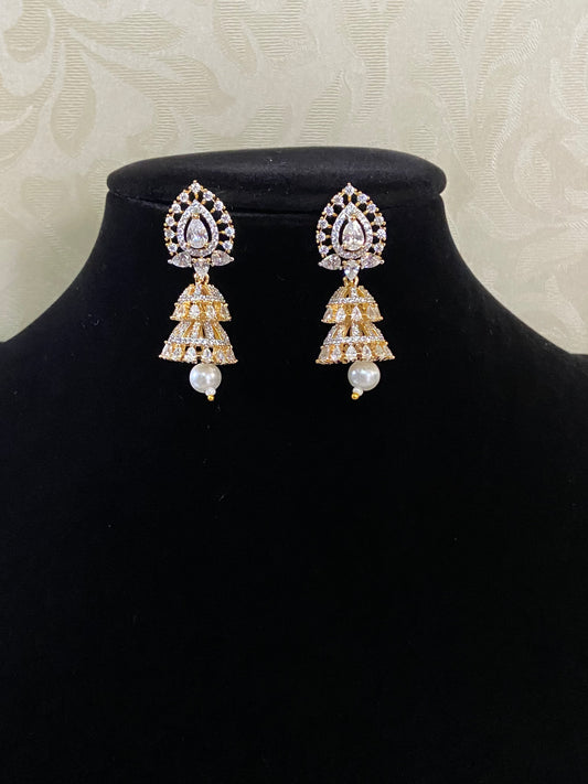 AD Jumki Earrings | Indian Earrings In USA