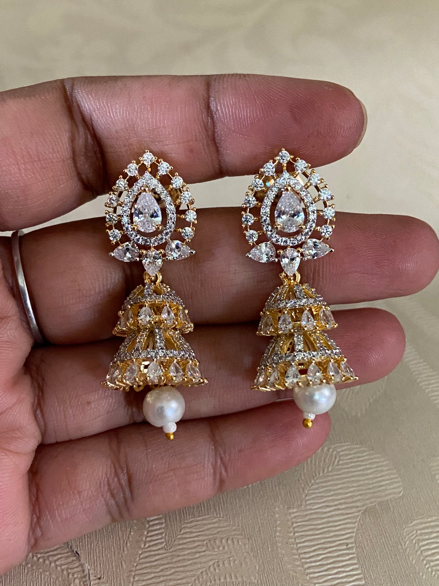 AD Jumki Earrings | Indian Earrings In USA