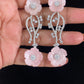 Beautiful Flower AD Earrings | Latest Indian Jewelry In USA