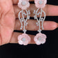 Beautiful Flower AD Earrings | Latest Indian Jewelry In USA