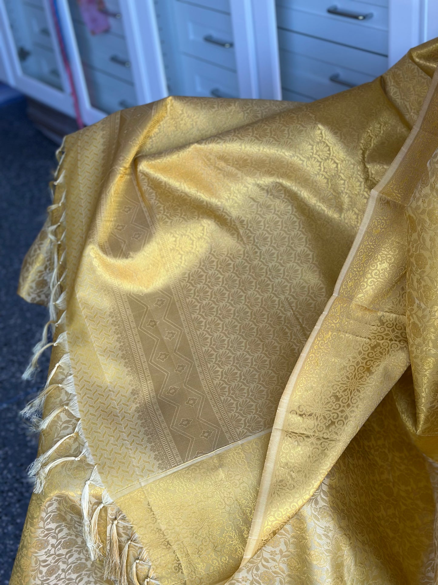 Kanjivaram Pattu Saree | Dual Shade Pattu Saree | Indian Sarees in USA
