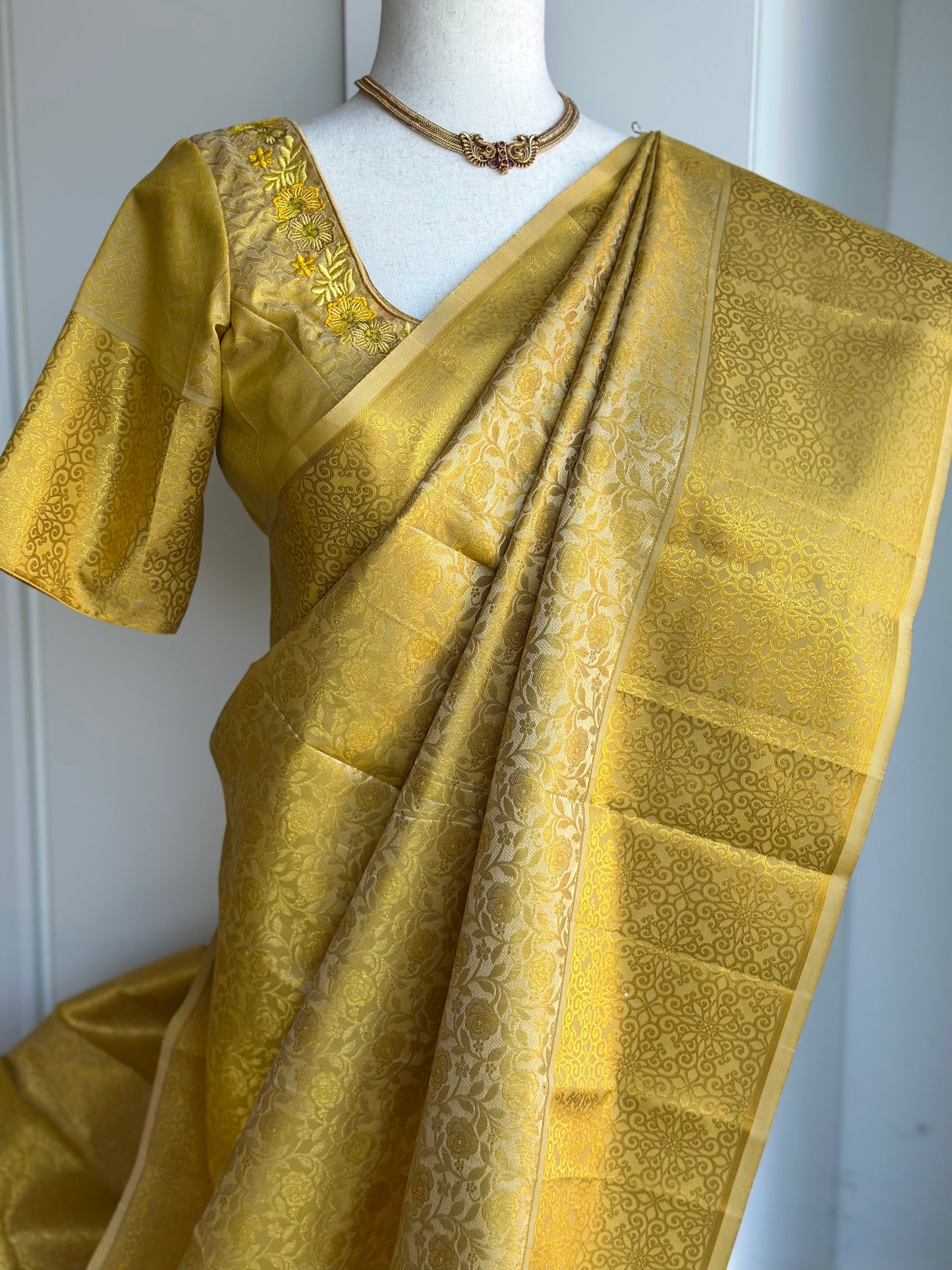 Kanjivaram Pattu Saree | Dual Shade Pattu Saree | Indian Sarees in USA