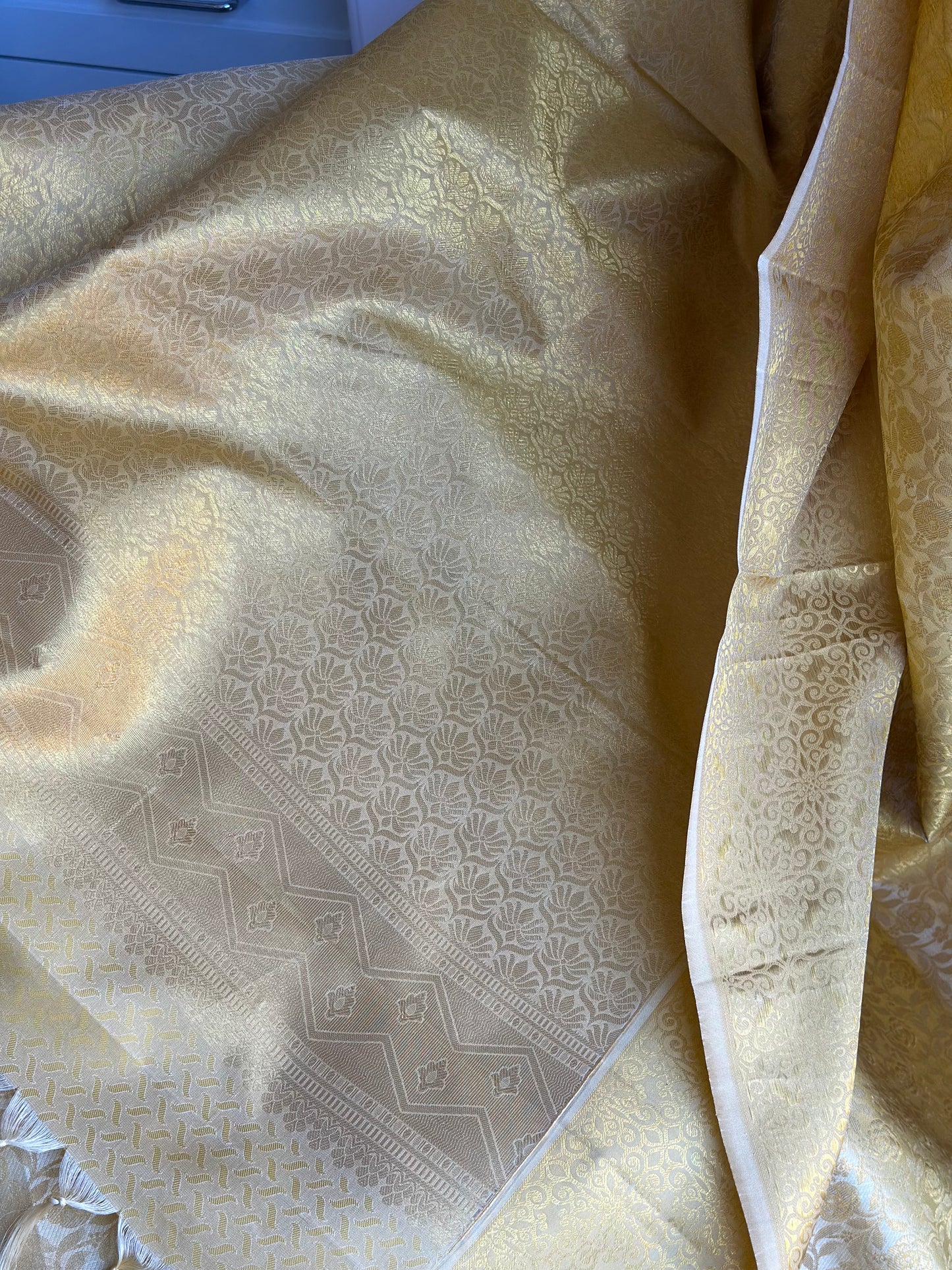 Kanjivaram Pattu Saree | Dual Shade Pattu Saree | Indian Sarees in USA