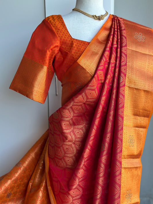 Kanjivaram Pattu Saree  | Indian Sarees in USA