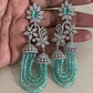 AD Fancy Floral Earrings | Indian Jewelry In USA | Gift Ideas