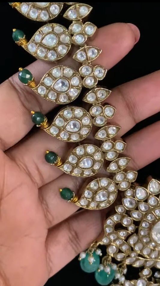 Traditional kundan Mango Haram | Latest  Necklace | Indian bridal jewelry