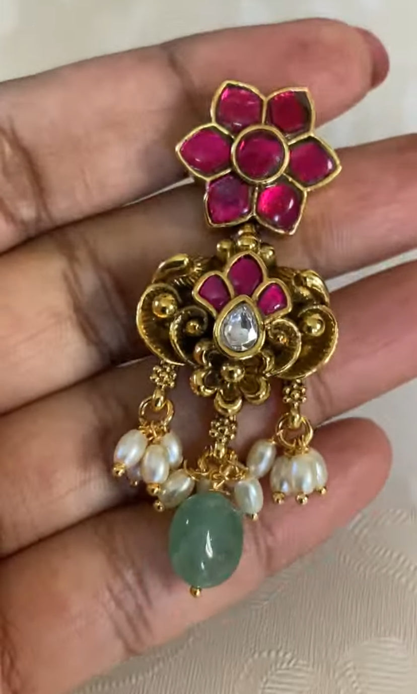 Jadau kundan  Necklace  |  bridal jewelry | Indian wedding jewellery