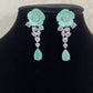 Beautiful Flower AD Earrings | Latest Indian Jewelry In USA