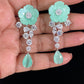 Beautiful Flower AD Earrings | Latest Indian Jewelry In USA