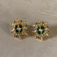 Polki Kundan Stud Earrings | Indian Jewelry