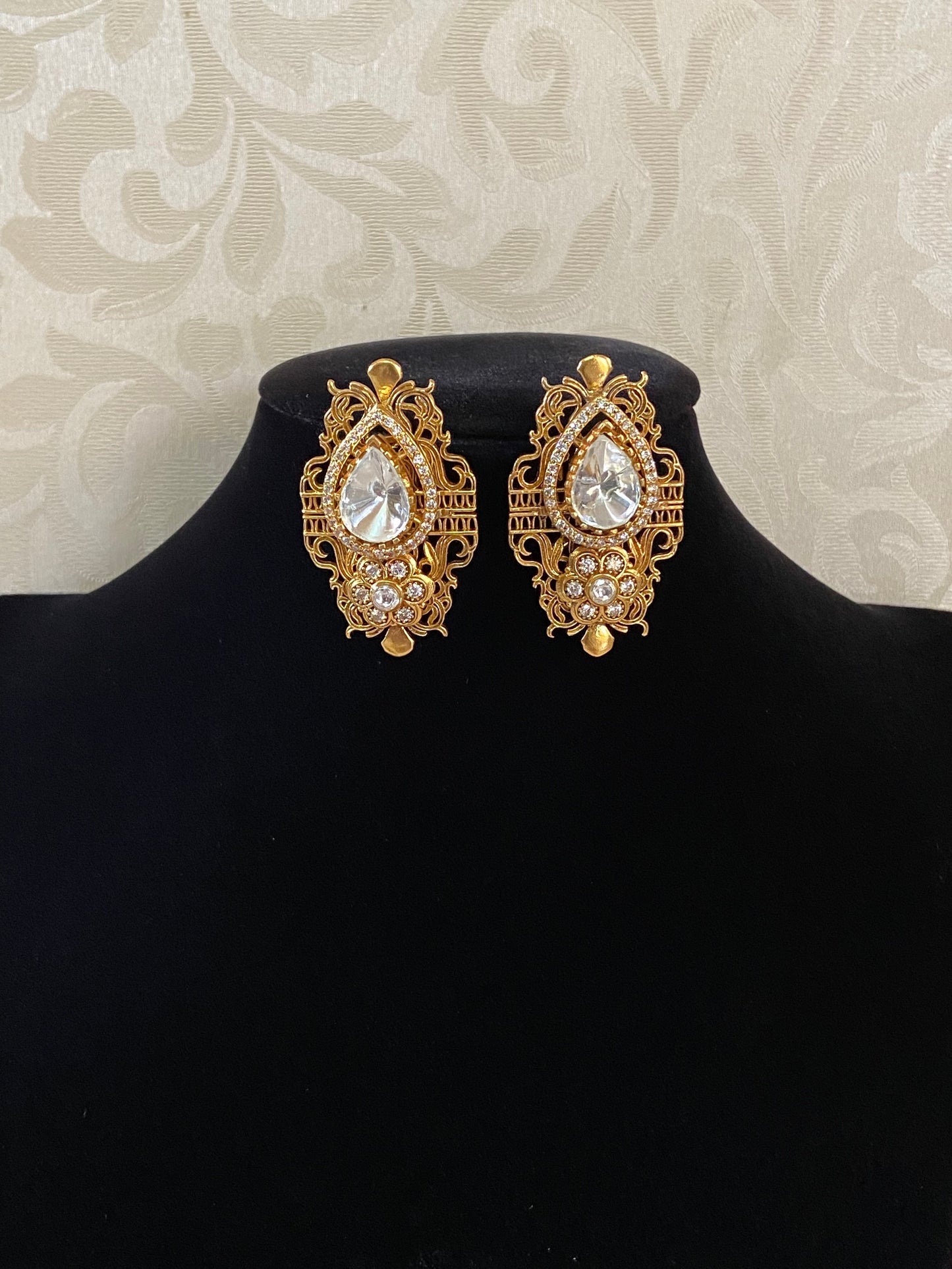 Moissanite Earrings | Diamond look tops