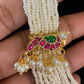 Jadau Kundan Pearl Mala Necklace