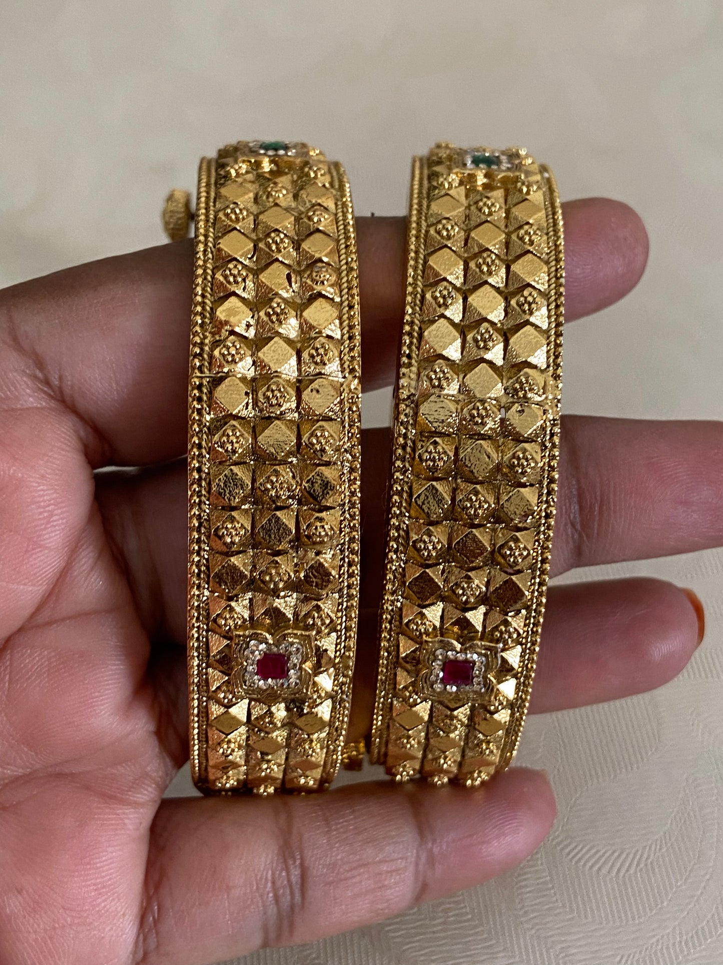 Antique Traditional Openable Bangles | Indian Jewelry In USA