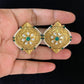 Designer Kundan Studs | Indian Earrings