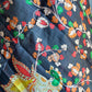 Ethnic Pichwai Black Printed Assam Silk Dupatta