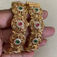 Antique Polki Openable Bangles | Indian Traditional Bangles