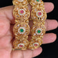 Antique Polki Openable Bangles | Indian Traditional Bangles