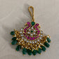Jadau Kundan Traditional Maang Tikka | Indian Jewelry