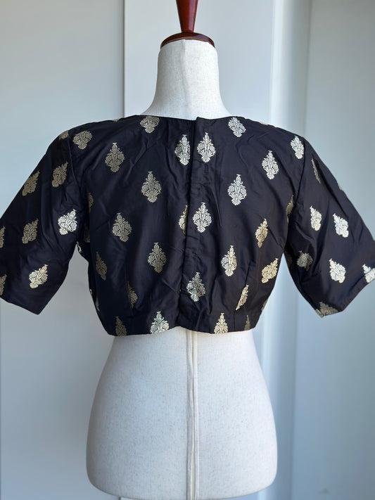 Benaras Brocade Blouse |  Saree Readymade Blouses in USA
