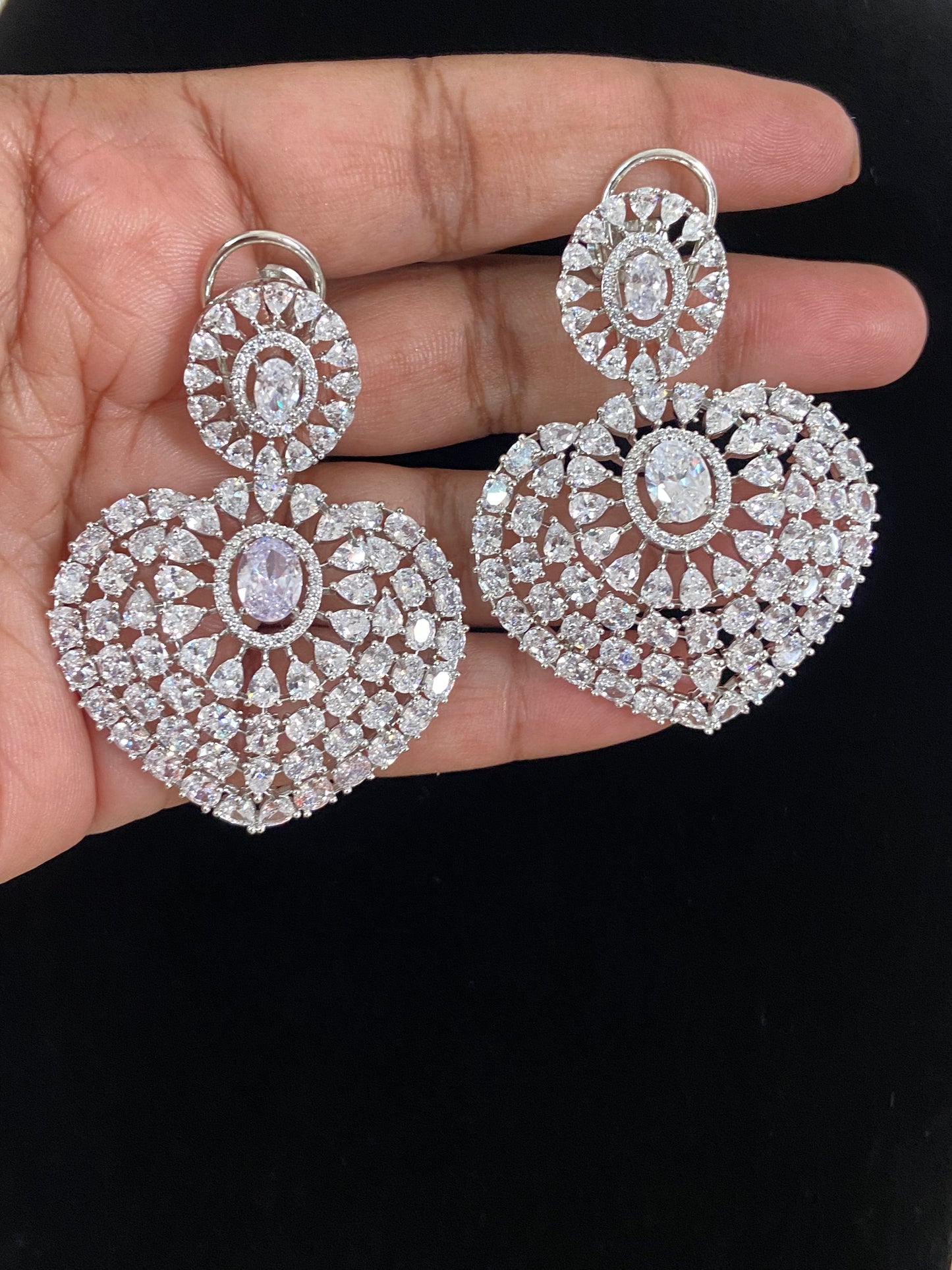 AD Classic Earrings | Indian Jewelry In USA | Gift Ideas