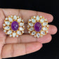 Polki Kundan Earrings | Indian jewelry in USA