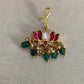 Jadau Kundan Lotus Maang Tikka | Indian Traditional Jewelry