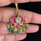 Jadau Kundan Lotus Maang Tikka | Indian Traditional Jewelry