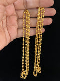Gold Balls Ear Chains | Champaswaralu | Hair accessories