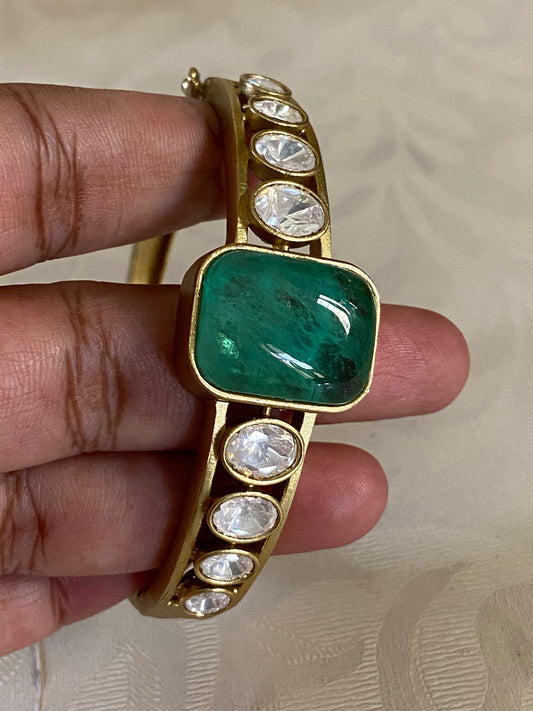 Polki  Kundan  Openable Bracelet | Indian Jewelry InUSA | Gift Idea