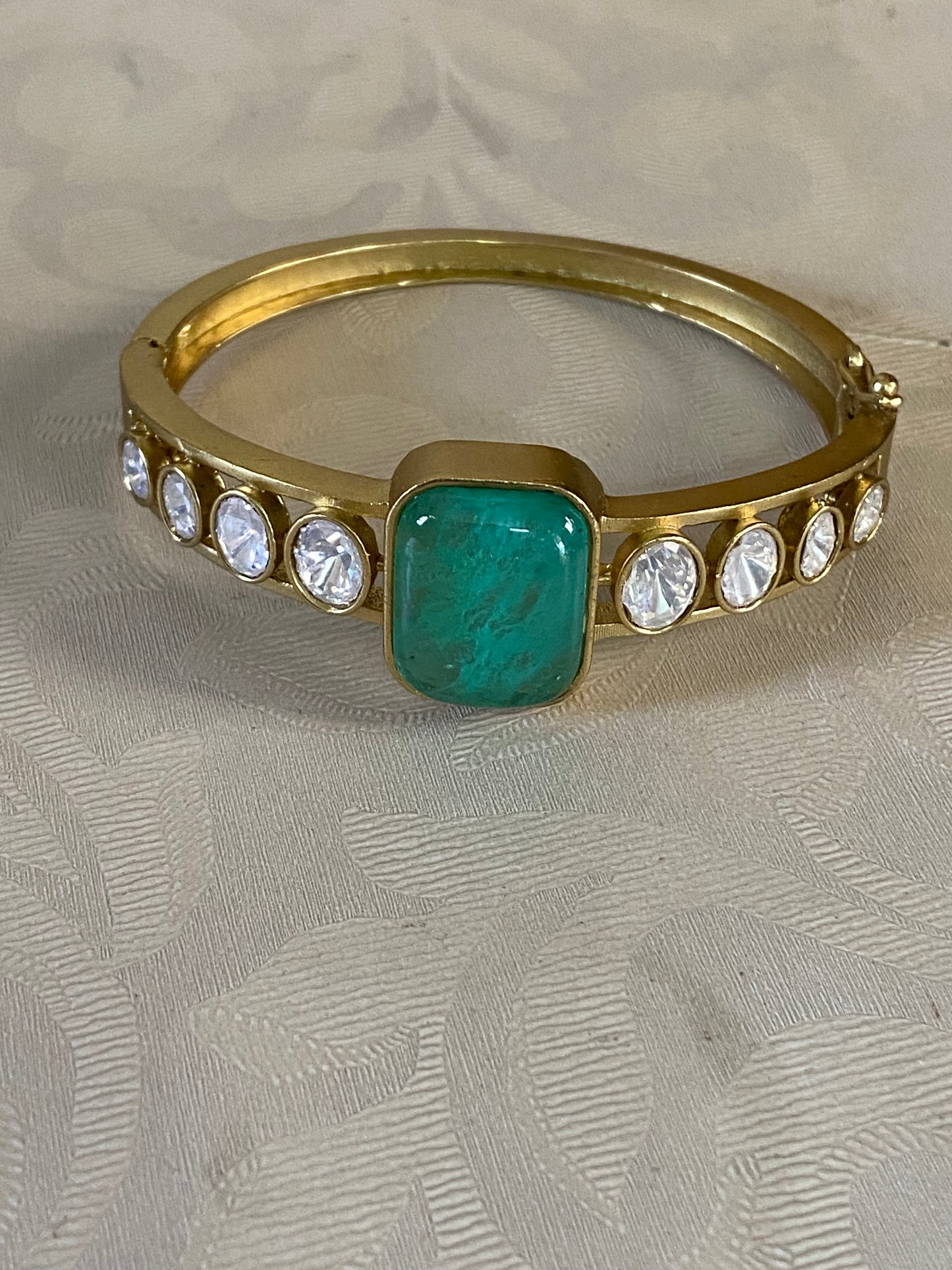 Polki  Kundan  Openable Bracelet | Indian Jewelry InUSA | Gift Idea