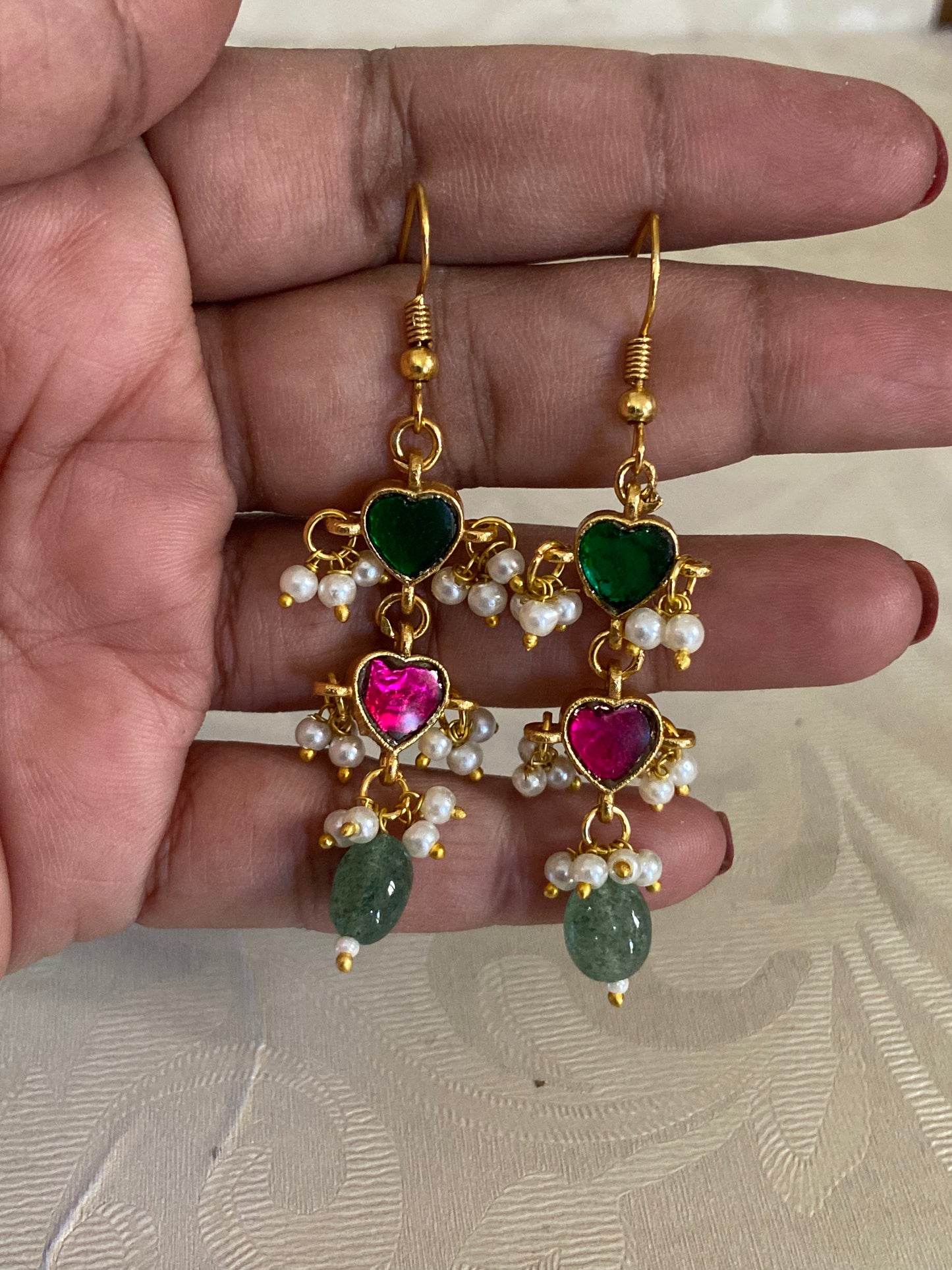 Jadau Kundan Earrings | Indian Traditional Jewelry In USA