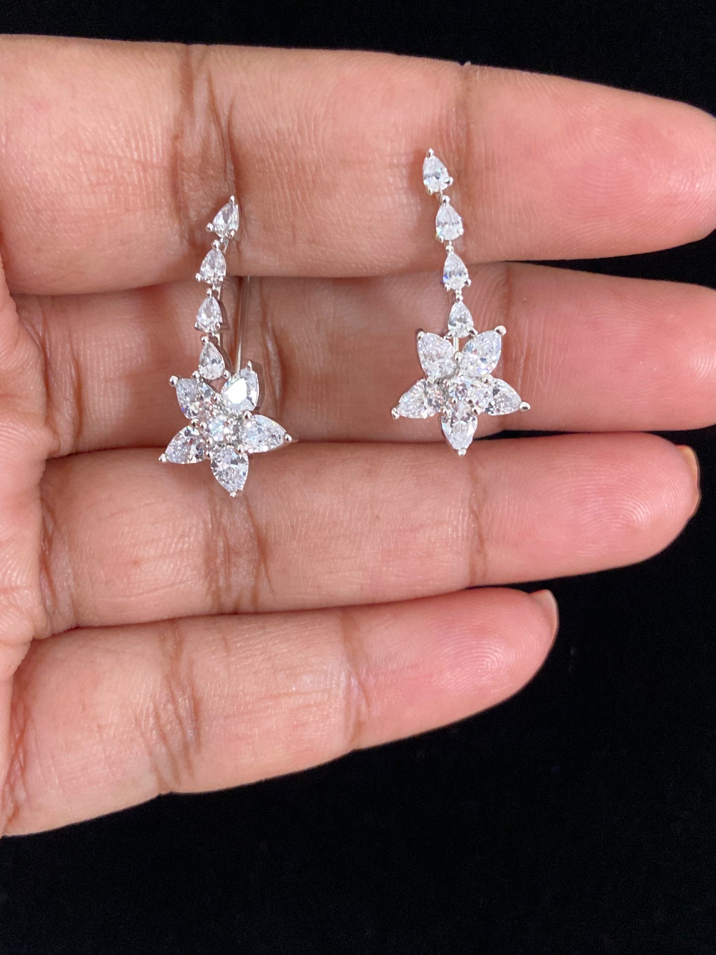 AD Silver Ear Cuffs | Beautiful Ear Cuffs | Gift Idea