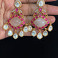 Fusion Kundan Earrings | Indian earrings