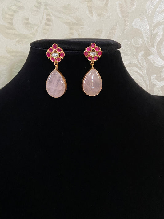 Kundan  Fusion Earrings