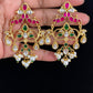 Jadau Kundan Earrings | Indian jewelry