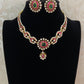 Moissanite & Jadau Fusion Necklace Set | Indian Jewelry In USA