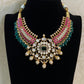 Jadau Kundan Kante Necklace | Premium Necklace  | Indian traditional jewelry