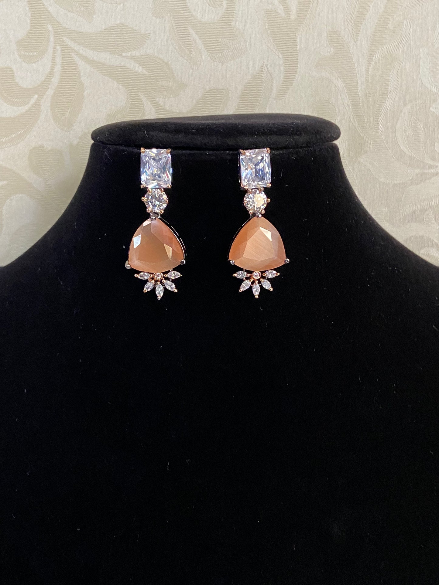 Elegant AD Earrings | Latest Indian Earrings In USA