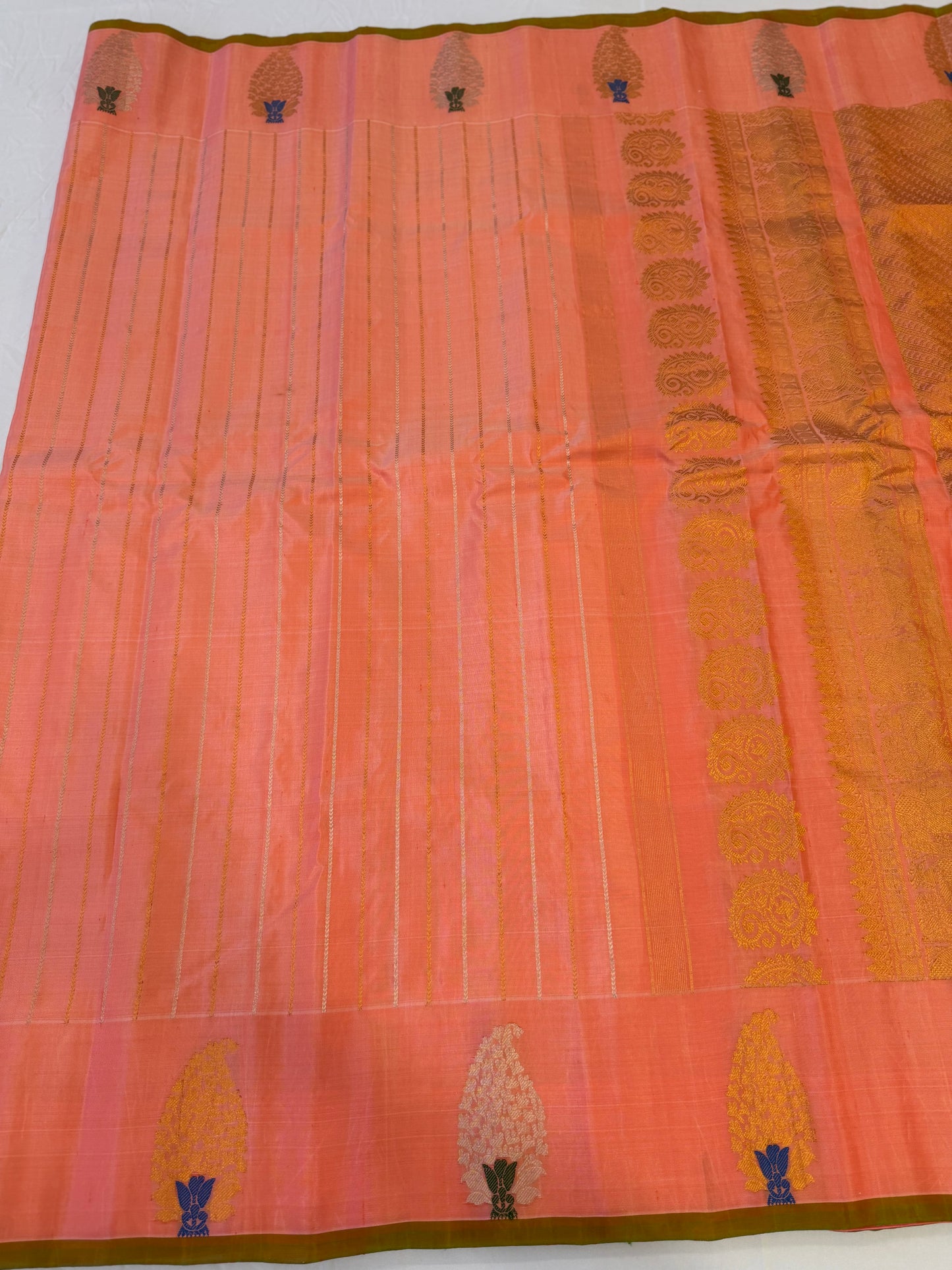 Pure Handloom Gadwal Pattu Saree | Indian Traditional Saree | Handloom Saree