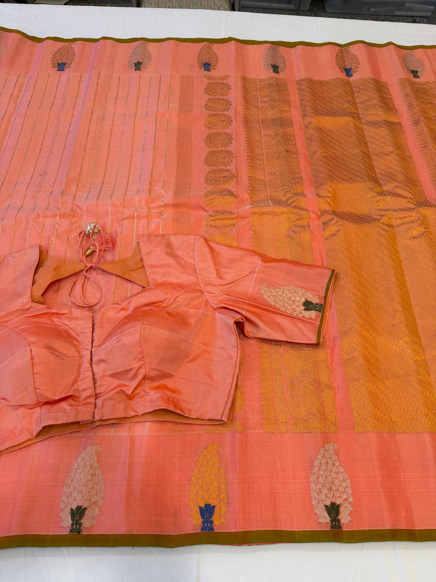Pure Handloom Gadwal Pattu Saree | Indian Traditional Saree | Handloom Saree
