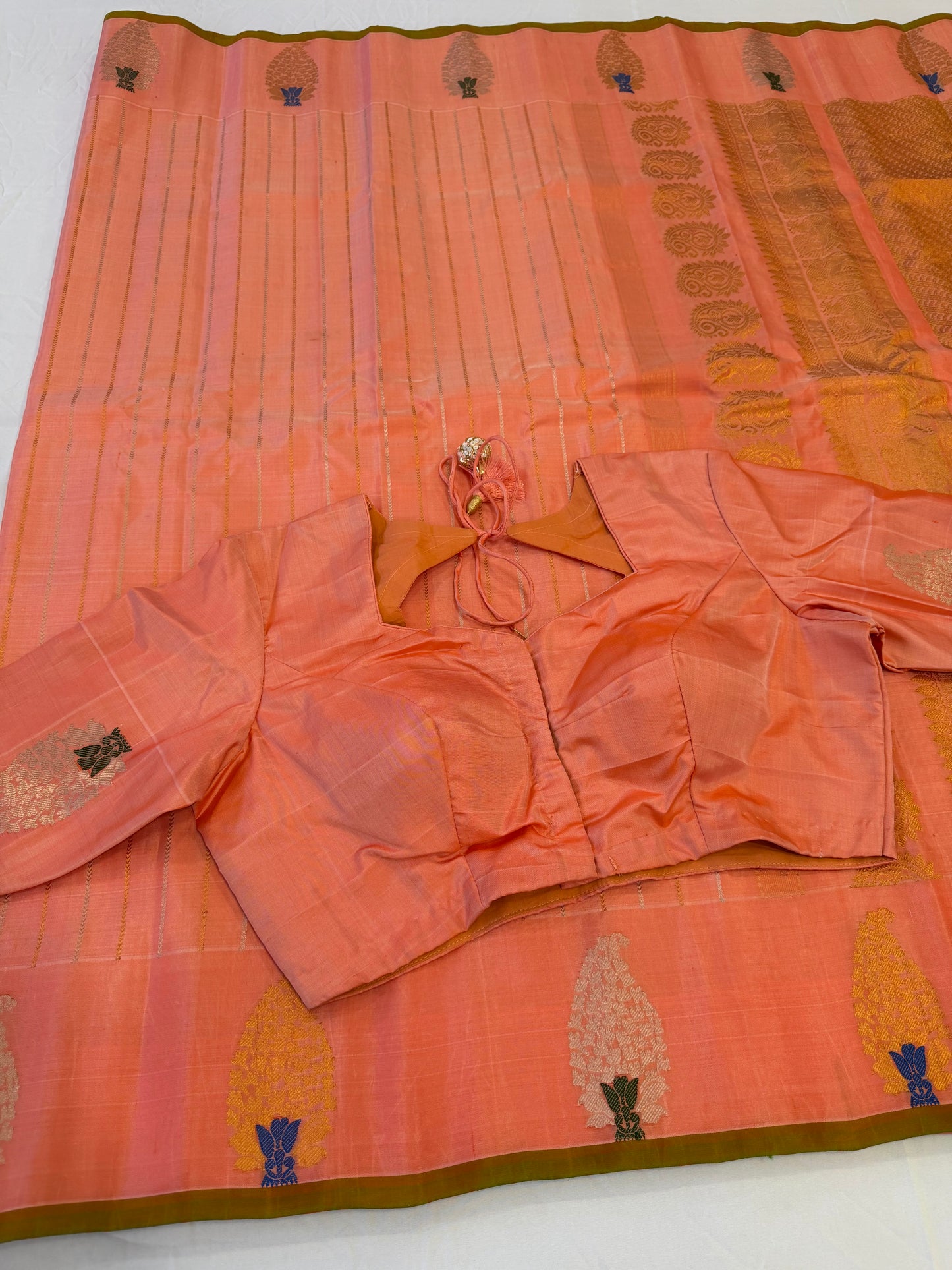 Pure Handloom Gadwal Pattu Saree | Indian Traditional Saree | Handloom Saree