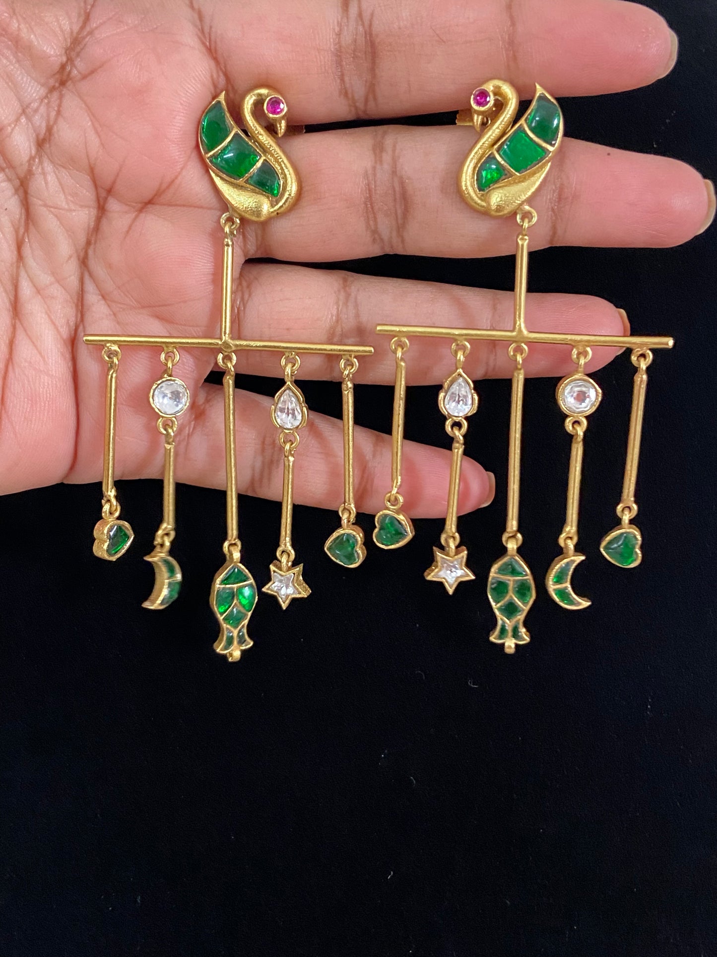 Contemporary Earrings | Latest Indian Jewelry