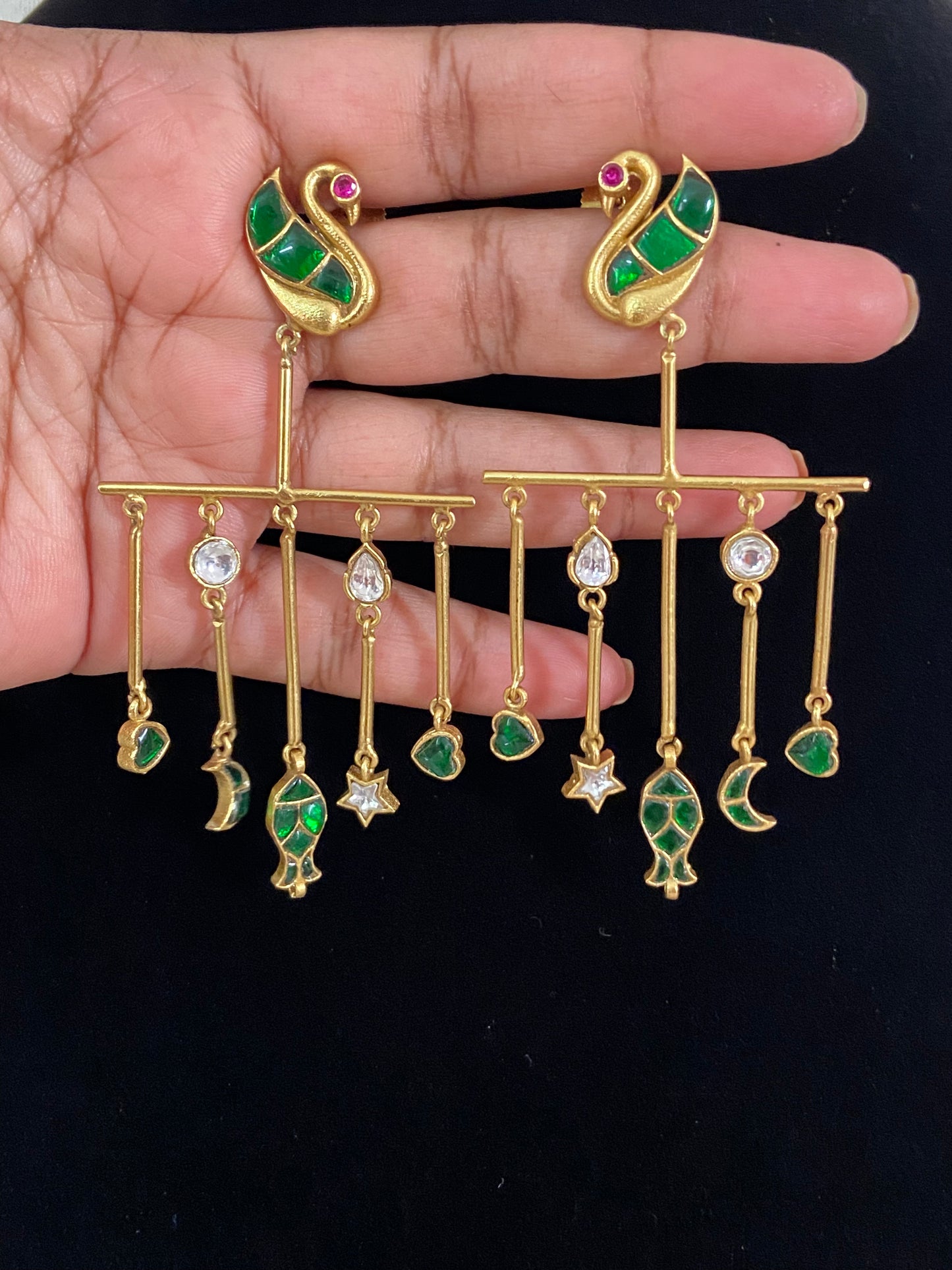 Contemporary Earrings | Latest Indian Jewelry