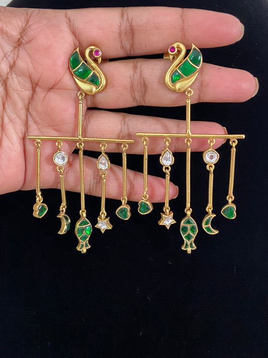 Contemporary Earrings | Latest Indian Jewelry