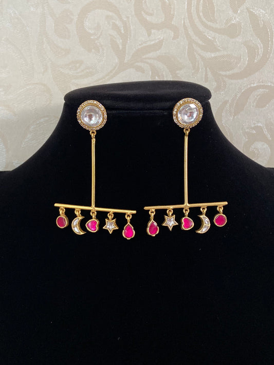 Bollywood Style Earrings | Contemporary Earrings | Latest Indian Jewelry