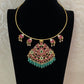 Jadau Kundan Pendant Hasli Necklace | Traditional Necklace In USA